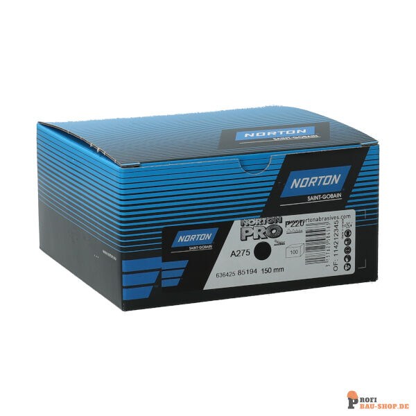 nortonschleifmittel/NORTON_schleifmittel_63642585194 Discs Foamed Selfgrip Norton PRO 150x0 Grit 220_137531